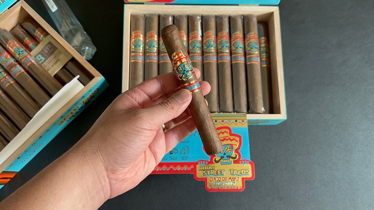 Rojas Street Tacos Cinco De Mayo 2025 LE Cigar Unboxing