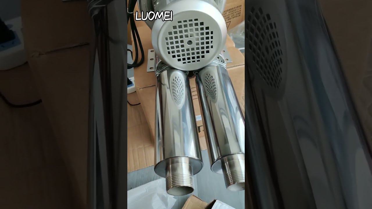 Stainless steel silencer for air blower / ring blower muffler for noise reduce