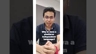 Do you know why Java is considered a platform-independent language #java #interviews