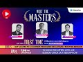 Live: Meet The Masters ll 22nd Apri ll
