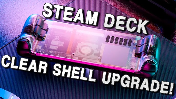 Transparent Shell Series for Steam Deck