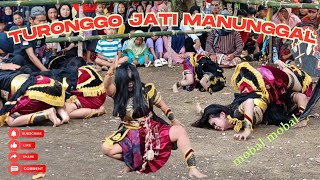 TURONGGO JATI MANUNGGAL PUTRI BERGELIMPANGAN KERASUKAN❗Live gading playen gunungkidul