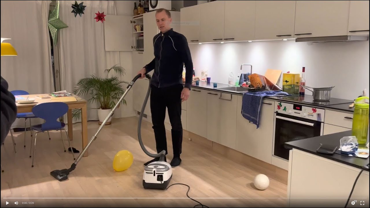 Balloon + vacuum cleaner magic YouTube