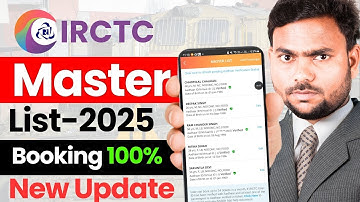 IRCTC Master list loading | how to book tatkal ticket in irctc | tatkal ticket booking in mobile