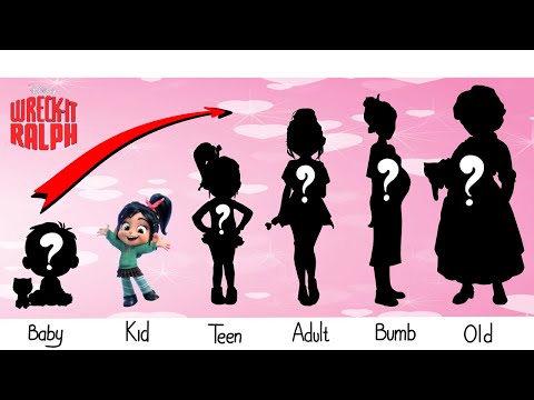 Ralph Breaks The Internet GROWING UP Compilation 👉@cartoon growing