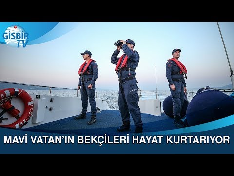 Mavi Vatan’ın bekçileri hayat kurtarıyor