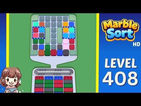 Marble Sort Level 408 Walkthrough & Solution