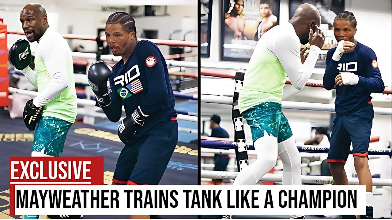 Floyd Mayweather SHOCKS Fans Training Gervonta Davis Like a BEAST for Jake Paul Fight! 🥊🔥