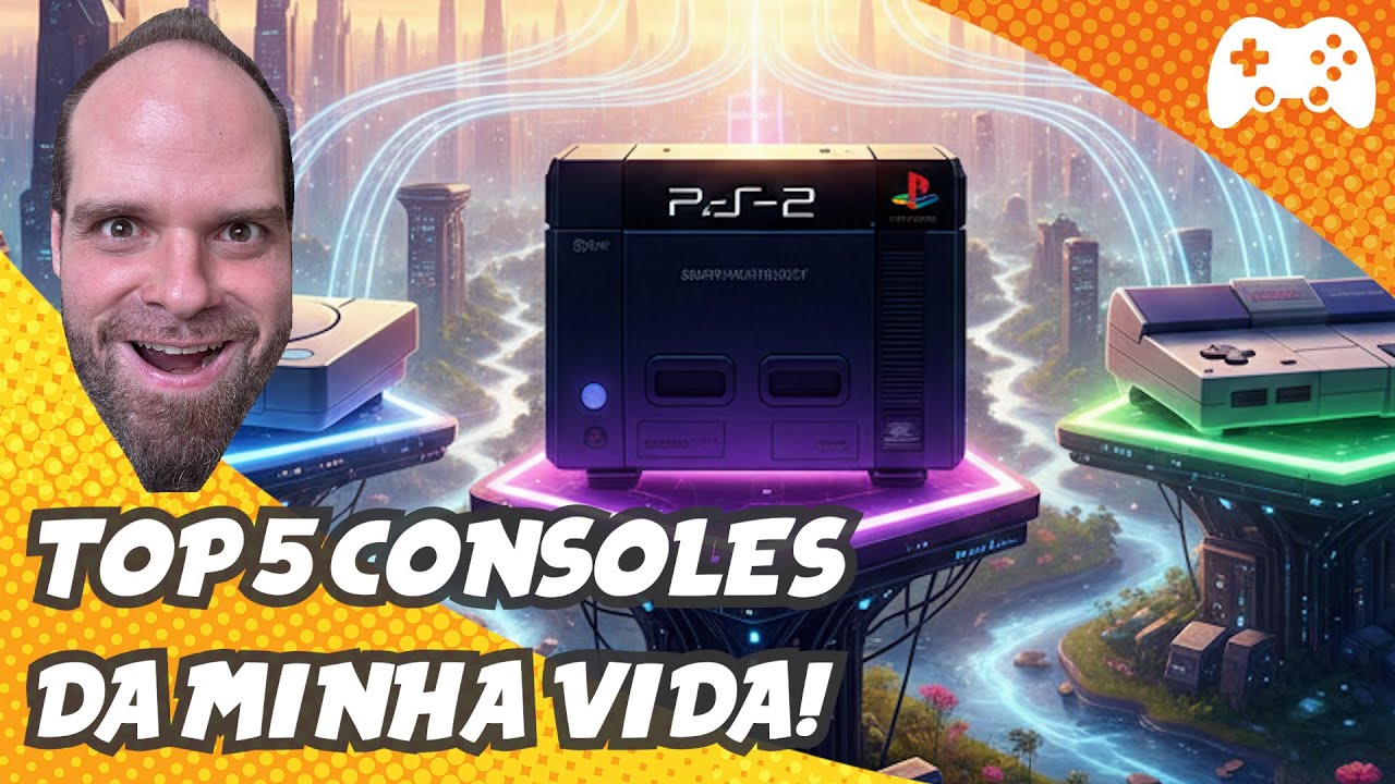Top 5 Meus Consoles Favoritos da Vida