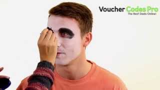 How To Easy Skeleton Face Paint - Halloween Make Up
