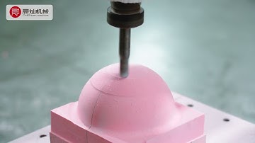 #5axiscnc  Simultaneous 5-Axis Gantry CNC Router Machine for swimming pool mould plug building