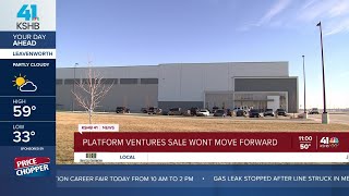 Platform Ventures will not move forward with building sale process