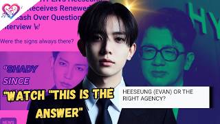 Heeseung  evan Goes Viral Revealing The Real Reason He Left Enhypen