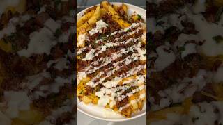 easy air fryer loaded cheese fries recipe 🧀🍟#fries #cheese #recipe #airfryer #cooking #easyrecipe