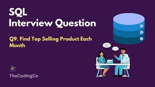 Find Top-Selling Product Each Month | SQL Interview Question (GROUP BY + RANK) | Q9 #sql