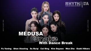 MEDUSA - SNAKE (WITH DANCE BREAK) SHOW PERFORMANCE CONCEPT AUDIO #GIRLSPLANET999