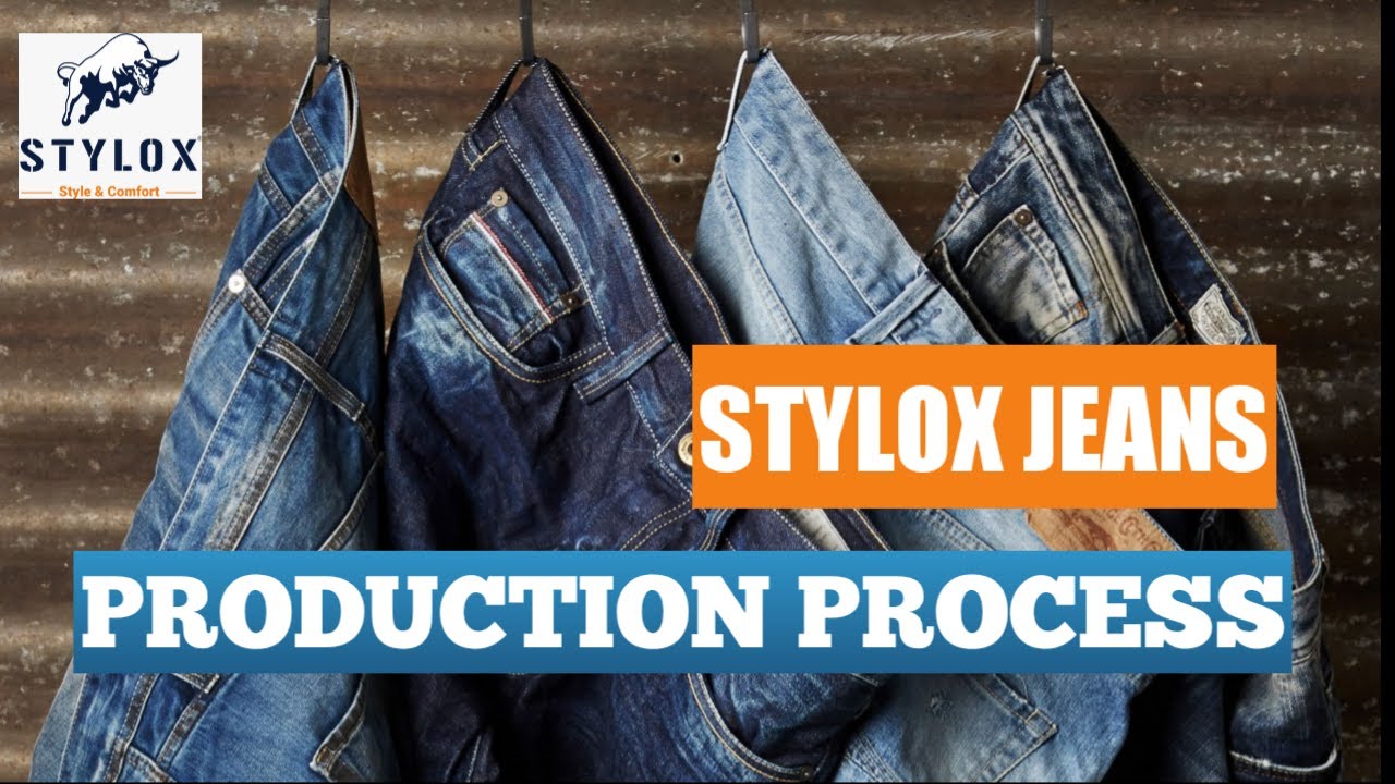 Stylox Denim Jeans Production Process ! YouTube