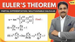 EULER'S THEOREM SOLVED PROBLEM 5 IN PARTIAL DIFFERENTIATION  @TIKLESACADEMY