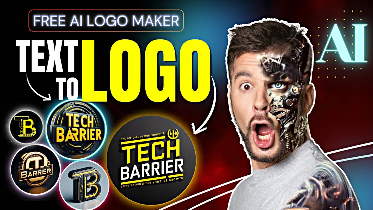 How to make a logo by using Ideogram.ai in hindi tutorial | Tech Barrier