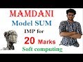 Mamdani Fuzzy model Sum with solved Example  | SOFT COMPUTING