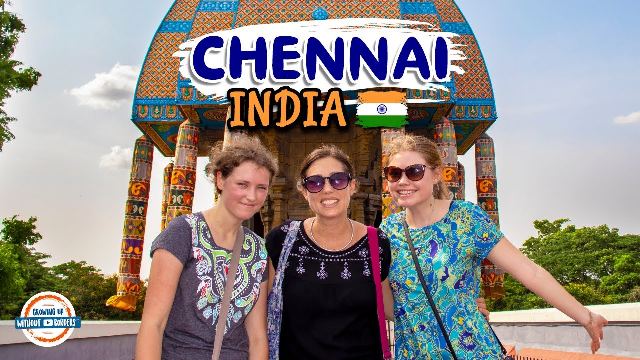 WHY VISIT CHENNAI INDIA?  🇮🇳 World's Second Longest Beach & More! சென்னை | 197 Countries 3 Kids