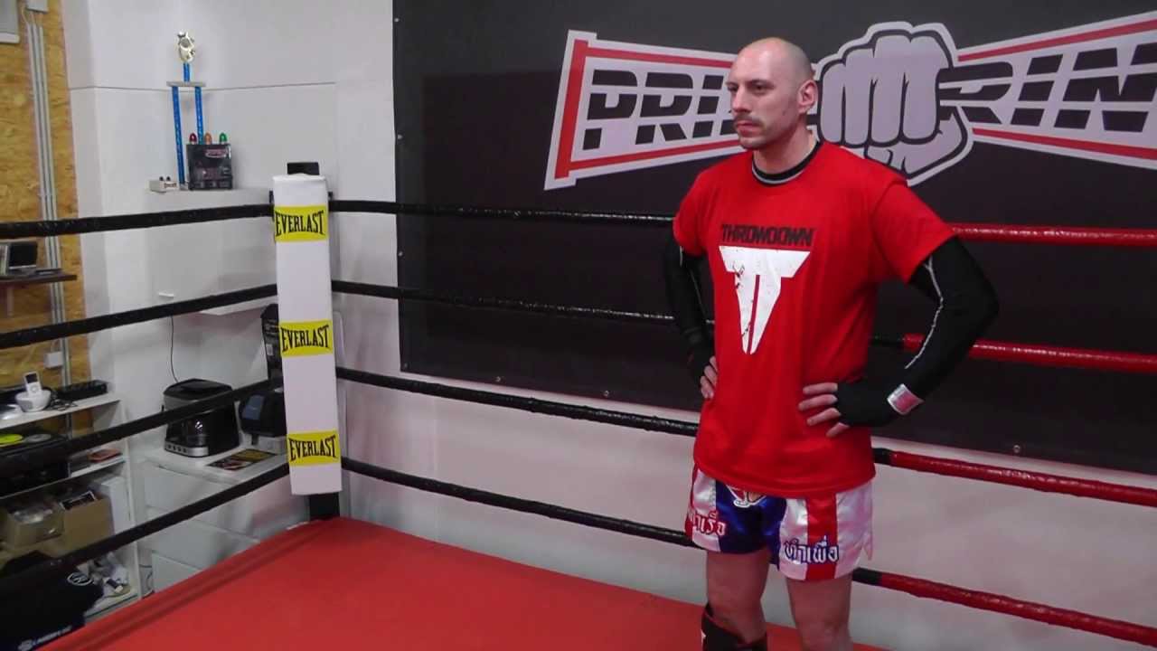 Kampfstellung / Fußstellung beim Kickboxen, Kickbox training,  MMA, Kampfsport, Thorsten Kornatzki