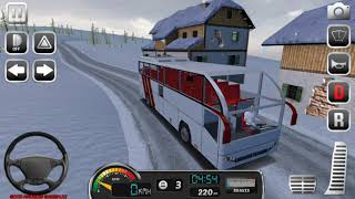 Bus Simulator 3D - New PRO Bus Unlocked | Alaska Route | Android GamePlay FHD screenshot 2