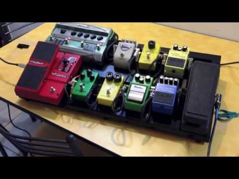 Como hacer una pedalboard para guitarra