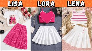 ليزا، لورا، أو لينا 💖🎀🌟#lisa #lena #lisaorlena #trending #viral screenshot 1