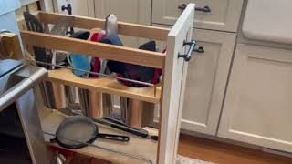Rev a Shelf Utensil Base Cabinet Organizer, Does it Really Help Organize Your Kitchen? screenshot 5