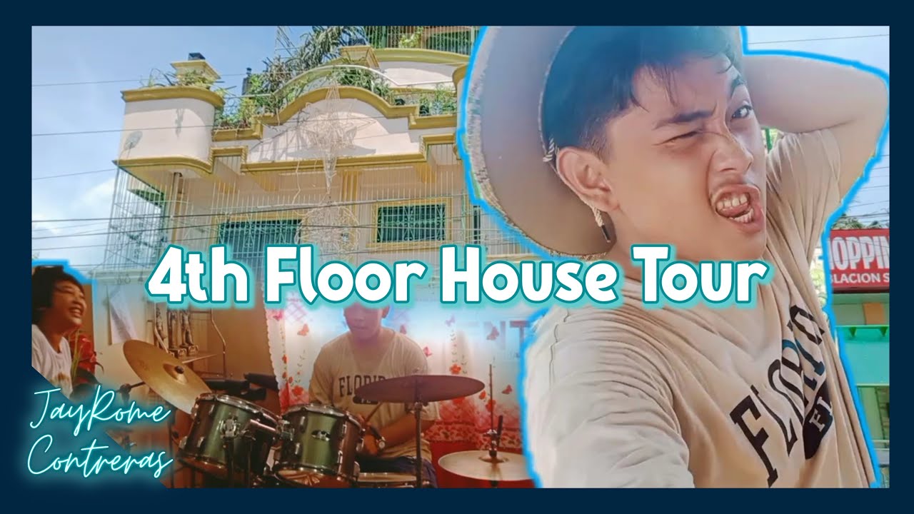 House Tour at 4 Story House | JayRome Contreras - YouTube