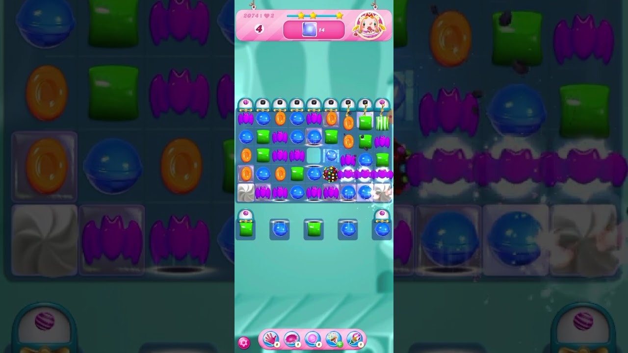 Candy Crush Saga 2074 - no boosters 🍬