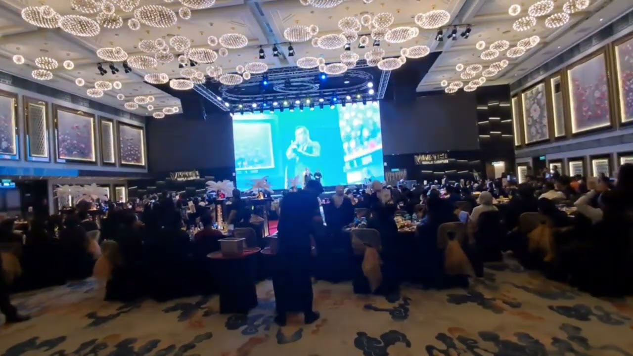 Big  prince  lucky  draw  tea gaden restored  dinner party 🇲🇾🙏