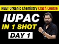 IUPAC in 1 Shot | Organic Chemistry in 20 Days | Day 1 | UMMEED