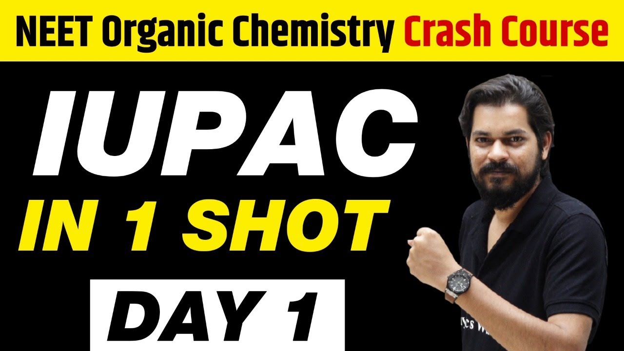 IUPAC in 1 Shot  Organic Chemistry in 20 Days  Day 1  UMMEED