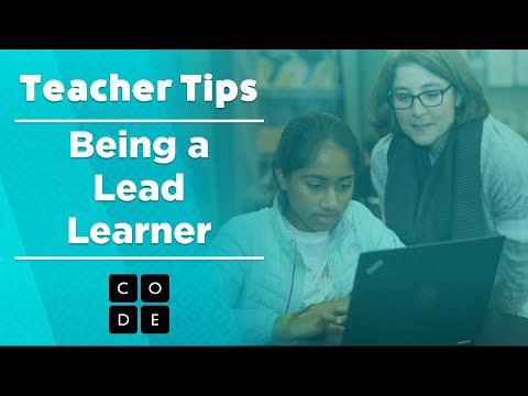Teacher Tips: Being a Lead Learner