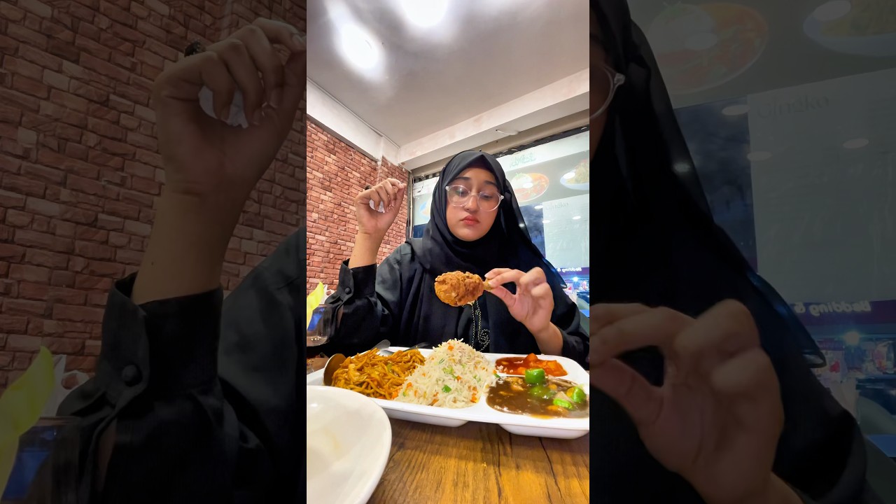 Trying Chinese food in Lahore Pakistan