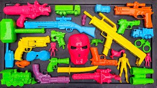 Membersihkan Nerf Shotgun, Assault Rifle, AK47, Sniper Rifle, Glock Pistol, M16, nerf Speed