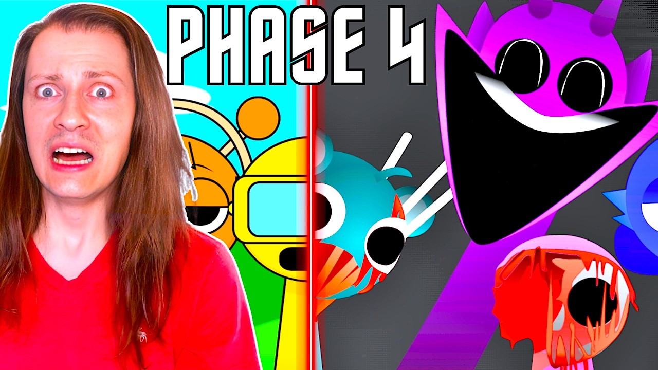 LA PHASE 4 EST VRAIMENT LA PIRE C’EST TROP TRISTE ! (INCREDIBOX SPRUNKI) - Délires de Max