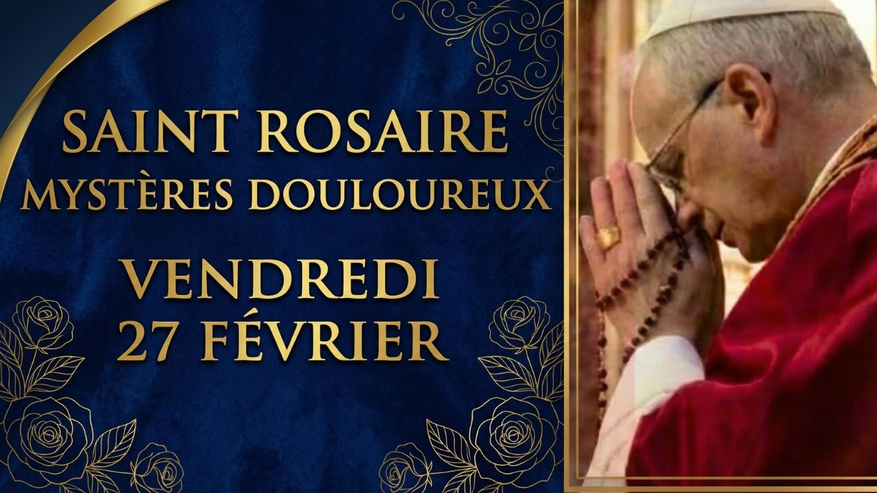 LE SCULPTEUR 🗿 : Rosaire du 27 Février (Mystères Douloureux)