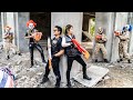 LTT Films : Couple Silver Flash Nerf Guns Fight Mr Tiger Mask Nerf ROBOT Box Robbery Group