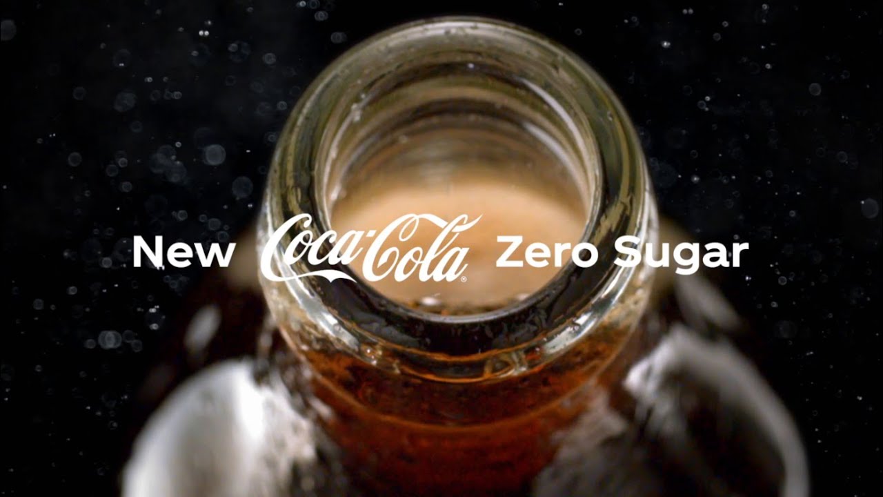 New Coke Zero Sugar with an improved taste!​