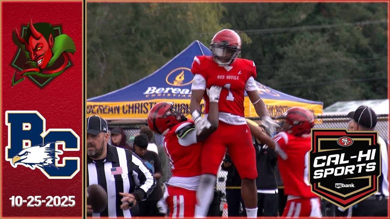 Mt. Diablo at Berean Christian Football | EXTENDED HIGHLIGHTS (10/25/25)