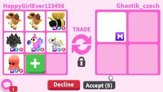 😱🥺 Idk Why They Did This To Me In Adopt Me! I Gave Them What They Wanted🥺 + BIG WIN TRADES!