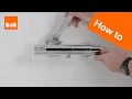 How to install a bar mixer shower