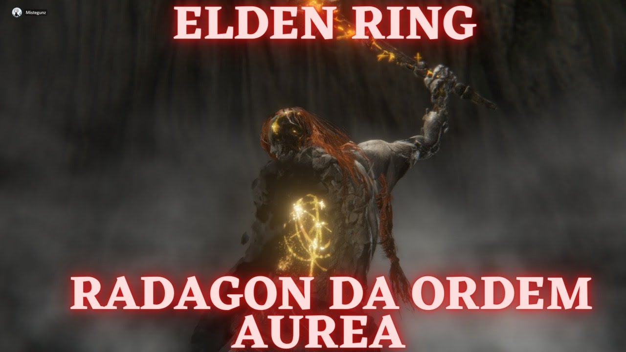 Elden Ring (PS4) - Radagon da Ordem Áurea Boss Fight 