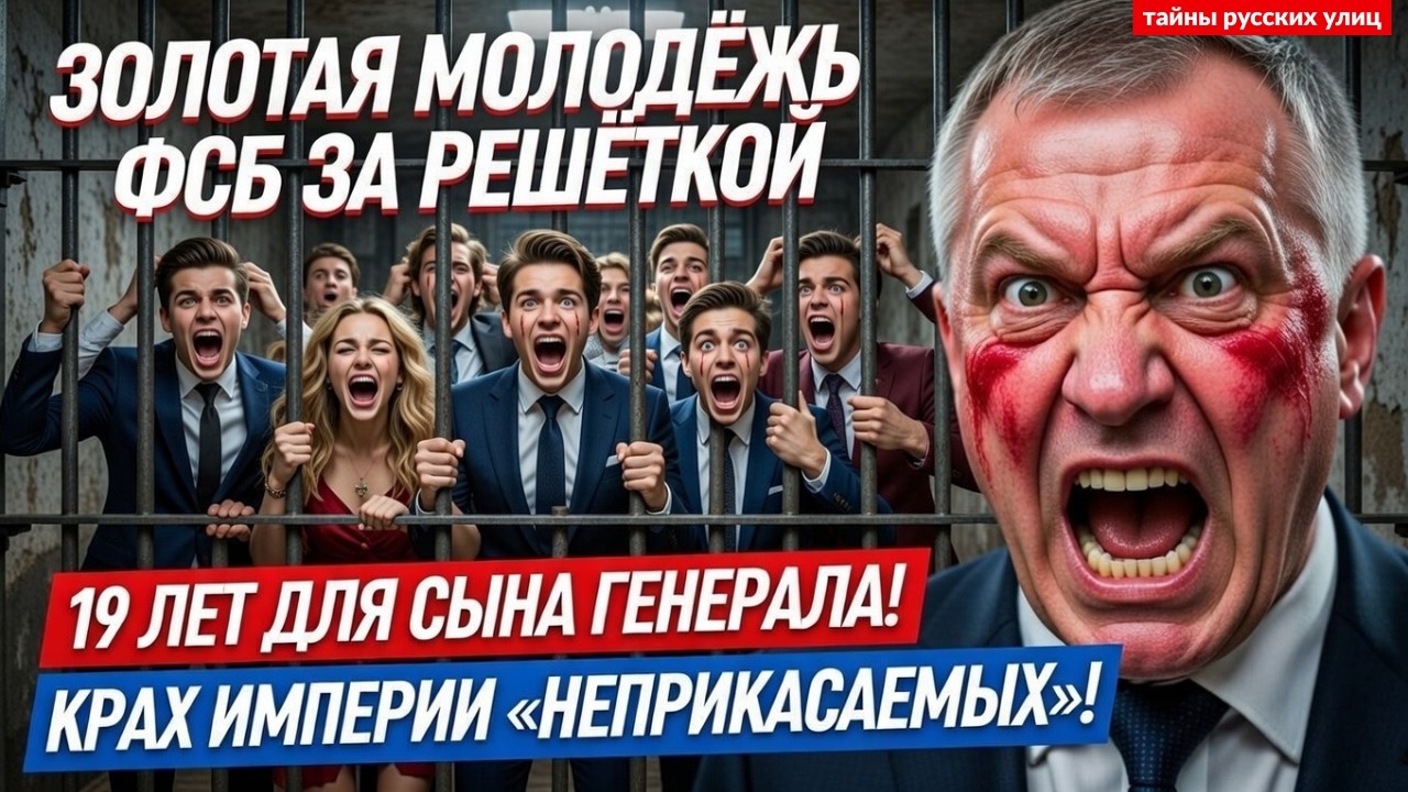 19 лет строгого режима: сын генерала ФСБ в клетке за миллиарды рэкета