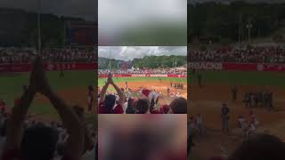 Arkansas' walk-off home run secures Super Regional win over Duke