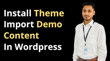 Import Demo Content in Wordpress Website | One Click Demo Import