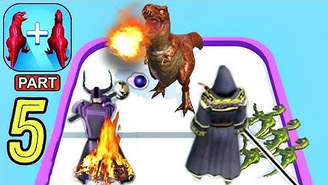 Merge Master Dinosaur Fusion || New Update Gameplay || Mod apk